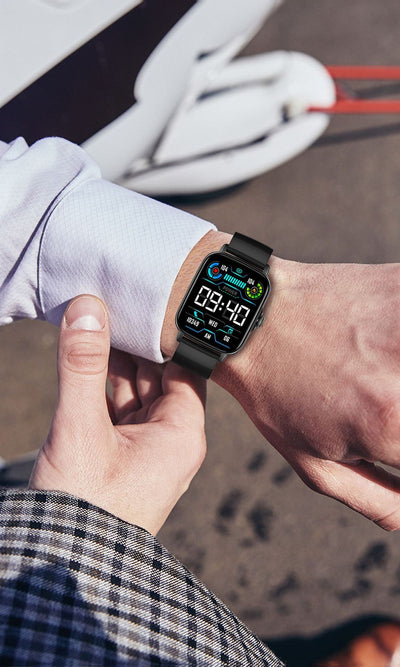Pulsera Inteligente KT59 con Llamadas Bluetooth y Recordatorios en Tiempo Real - Image 28