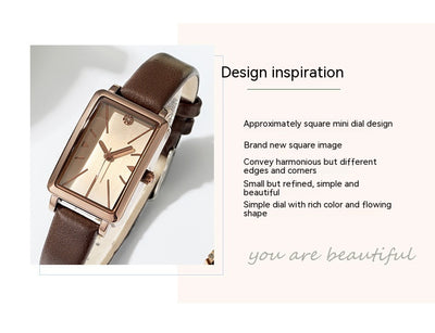 Reloj de Mujer Cuadrado Retro con Estilo Vintage - Image 18