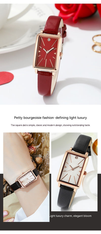 Reloj de Mujer Cuadrado Retro con Estilo Vintage - Image 21