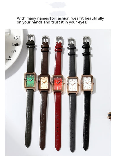 Reloj de Mujer Cuadrado Retro con Estilo Vintage - Image 24