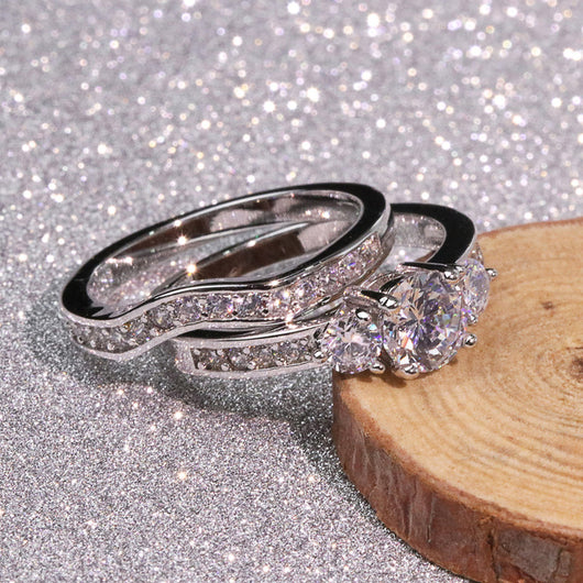 Anillo de Aleación para Parejas - Diseño Reina Ajustable - Image 2