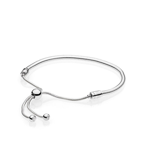 Pulsera de Plata Tejida - Diseño de Cuerda
