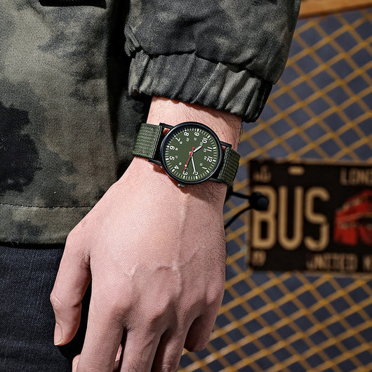 Reloj Deportivo con Correa Tejida de Nylon para Hombre - Image 8