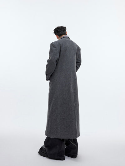 Abrigo Largo Elegante para Hombre - Diseño Over the Knee - Image 9