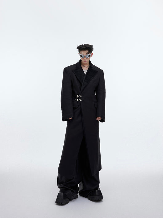 Abrigo Largo Elegante para Hombre - Diseño Over the Knee - Image 11