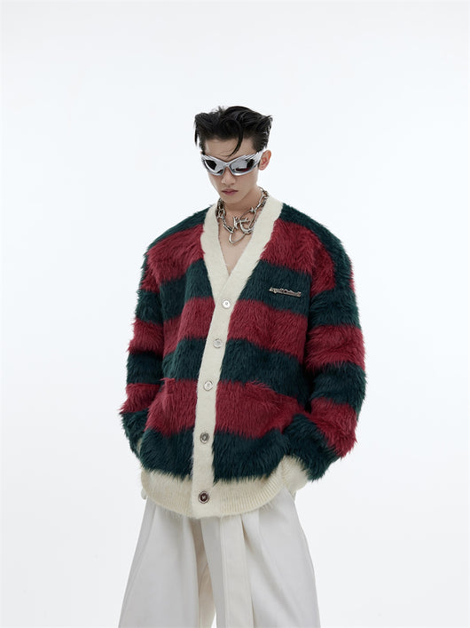 Suéter Navideño Grueso con Bufanda para Hombre - Image 10