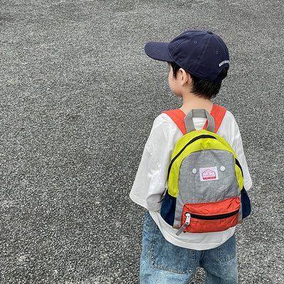 Mochila Infantil de Lona, Simple y Ligera con Protección de Columna para Niños y Niñas - Image 22