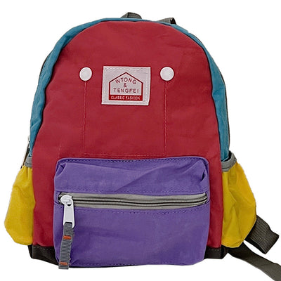Mochila Infantil de Lona, Simple y Ligera con Protección de Columna para Niños y Niñas - Image 24