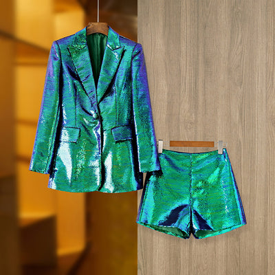 Traje de Dos Piezas con Shorts Elegante - Image 14