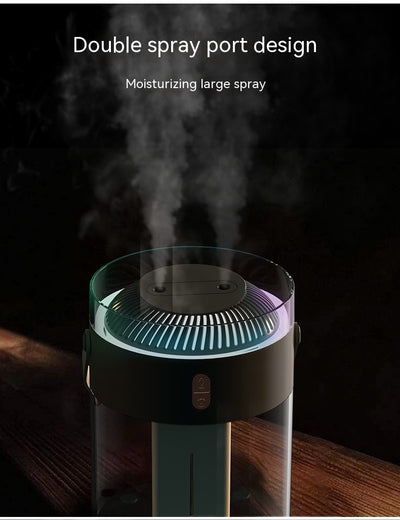 Humidificador Ultrasónico 26L con Luz Ambiental - Uso Comercial y Portátil - Image 9