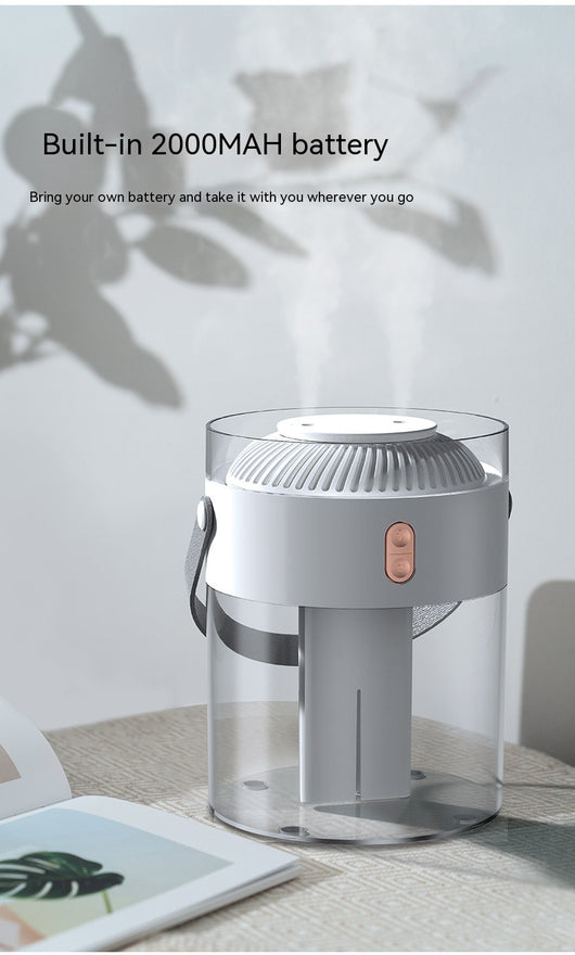 Humidificador Ultrasónico 26L con Luz Ambiental - Uso Comercial y Portátil - Image 12
