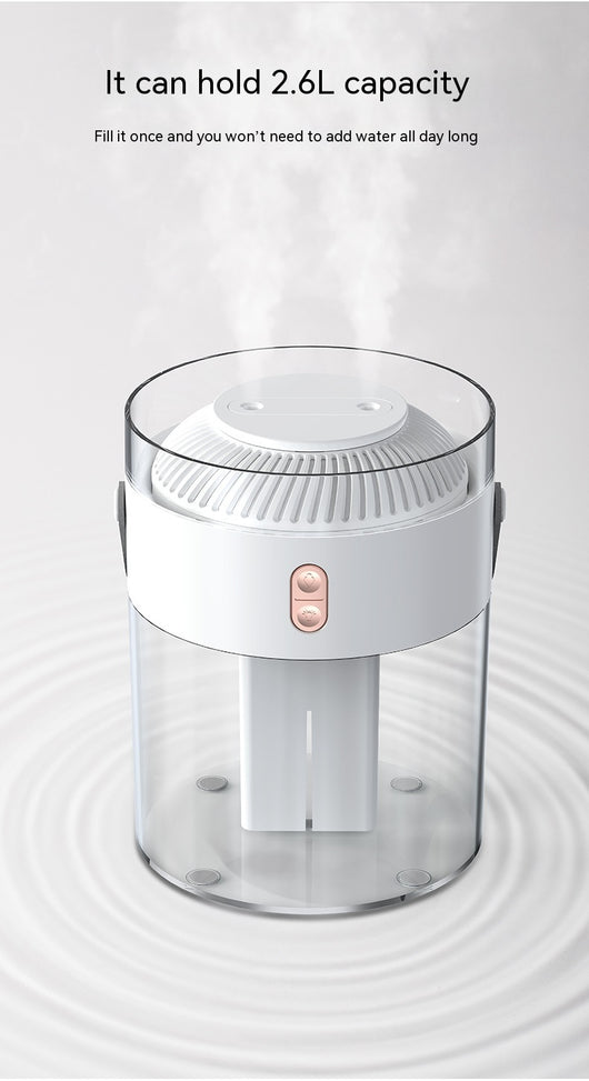 Humidificador Ultrasónico 26L con Luz Ambiental - Uso Comercial y Portátil - Image 13