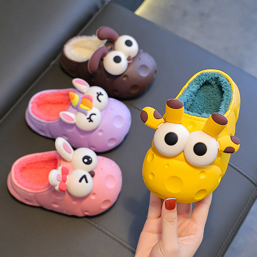 Pantuflas de Algodón para Niños y Niñas con Forro Cálido - Image 16