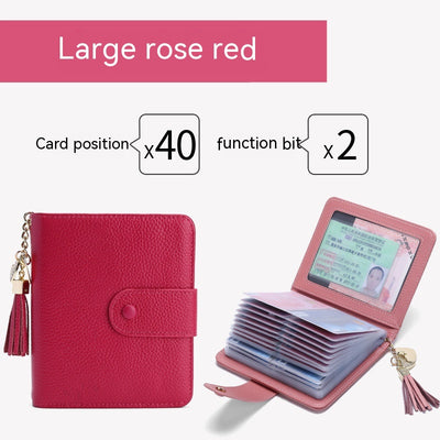 Cartera Protectora de Licencia de Conducir Estilo Coreano con Múltiples Compartimentos - Image 21
