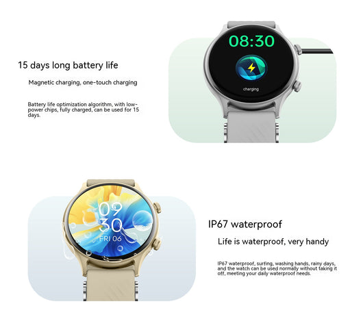 Reloj Inteligente con Monitor de Oxígeno y Llamadas Bluetooth - Image 10