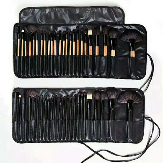 Set Completo de 24 Brochas de Maquillaje Profesional con Cerdas Naturales - Image 22