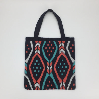 Bolsa Tote Tejida de Gran Capacidad - Estilo Moderno y Funcional - Image 22