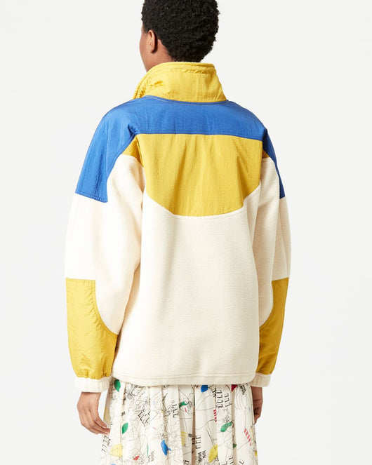 Sudadera Polar de Mujer con Cierre y Contraste de Colores - Image 8