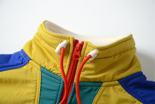 Sudadera Polar de Mujer con Cierre y Contraste de Colores - Image 11