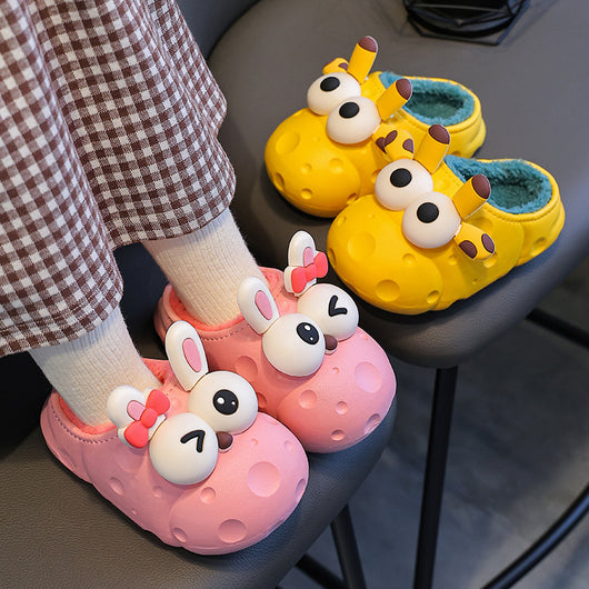 Pantuflas de Algodón para Niños y Niñas con Forro Cálido - Image 17