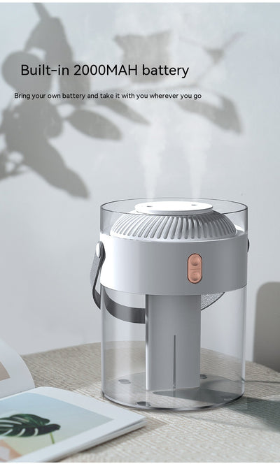 Humidificador Ultrasónico 26L con Luz Ambiental - Uso Comercial y Portátil - Image 26