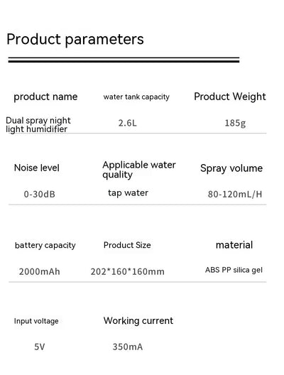Humidificador Ultrasónico 26L con Luz Ambiental - Uso Comercial y Portátil - Image 34
