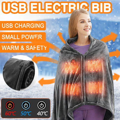 Manta Térmica USB con Calor Ajustable - Chal Calefactor Portátil - Image 11