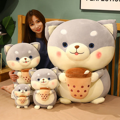 Peluche Gigante Shiba Inu Suave - Almohada de Abrazo para Dormir - Image 7