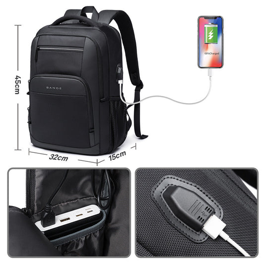 Mochila Ejecutiva Impermeable para Estudiantes y Profesionales - Image 11