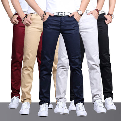 Pantalones Casuales de Corte Recto para Hombre - Image 16