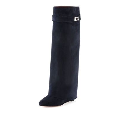 Botas de Moda Hasta la Rodilla Talla Grande - Image 16