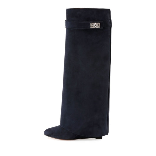 Botas de Moda Hasta la Rodilla Talla Grande - Image 17
