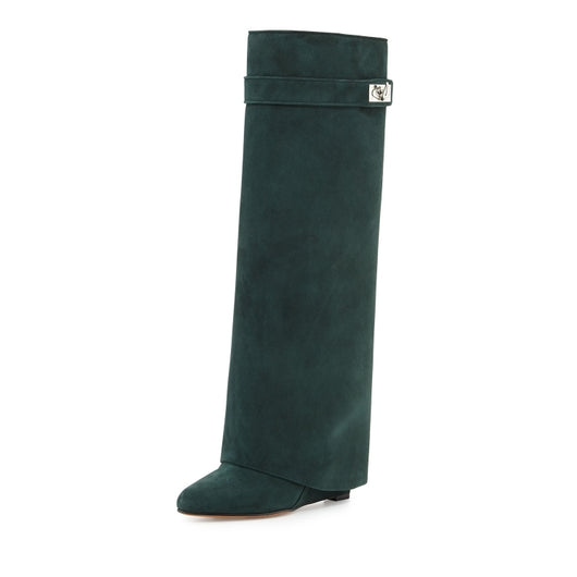 Botas de Moda Hasta la Rodilla Talla Grande - Image 21