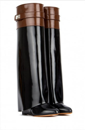 Botas de Moda Hasta la Rodilla Talla Grande - Image 24
