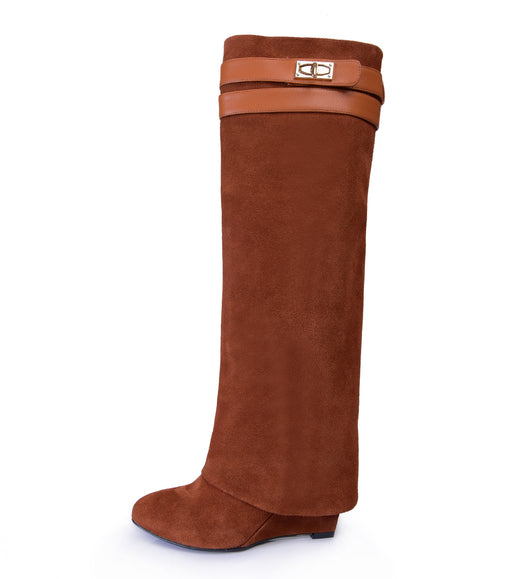 Botas de Moda Hasta la Rodilla Talla Grande - Image 35
