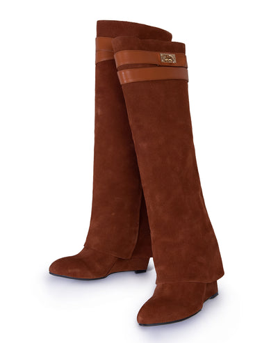 Botas de Moda Hasta la Rodilla Talla Grande - Image 39