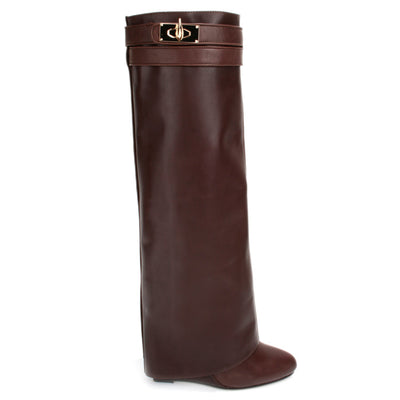 Botas de Moda Hasta la Rodilla Talla Grande - Image 40