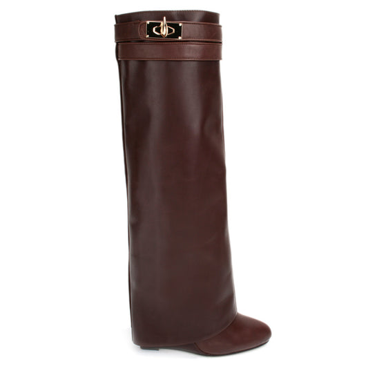 Botas de Moda Hasta la Rodilla Talla Grande - Image 40