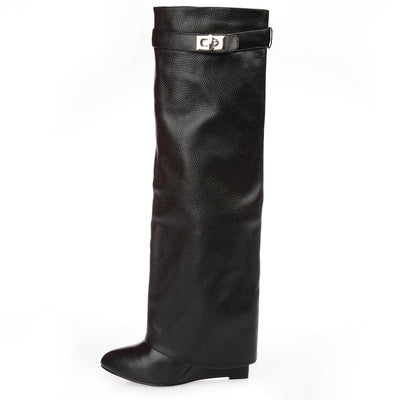 Botas de Moda Hasta la Rodilla Talla Grande - Image 56