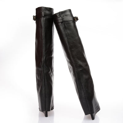 Botas de Moda Hasta la Rodilla Talla Grande - Image 59