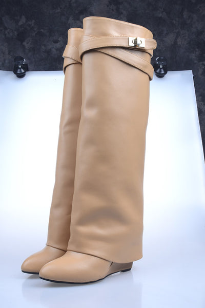 Botas de Moda Hasta la Rodilla Talla Grande - Image 64
