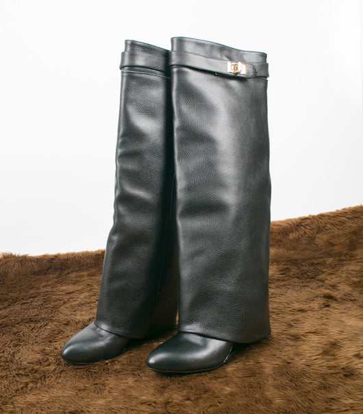 Botas de Moda Hasta la Rodilla Talla Grande - Image 67