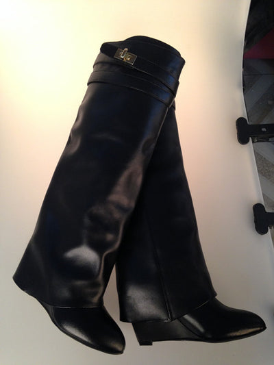 Botas de Moda Hasta la Rodilla Talla Grande - Image 76