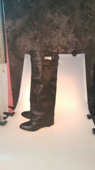 Botas de Moda Hasta la Rodilla Talla Grande - Image 83