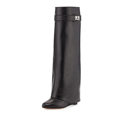 Botas de Moda Hasta la Rodilla Talla Grande - Image 90