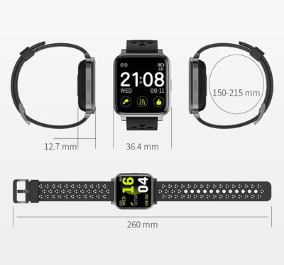 Reloj Deportivo Inteligente con Pantalla Táctil y Monitor de Frecuencia Cardíaca - Image 10