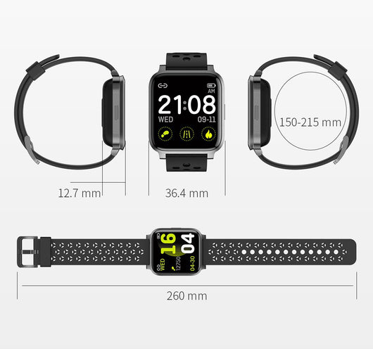 Reloj Deportivo Inteligente con Pantalla Táctil y Monitor de Frecuencia Cardíaca - Image 10
