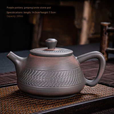 Juego de Té Kung Fu en Cerámica de Arcilla Púrpura - Image 18