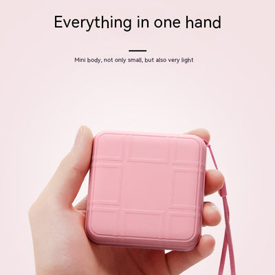 Power Bank Cuadrado Compacto con Diseño de Cuero - Image 7