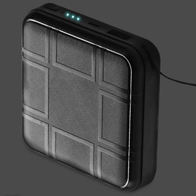 Power Bank Cuadrado Compacto con Diseño de Cuero - Image 9
